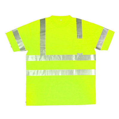 Cordova Class 3 Short Sleeve Shirt HI-VIS Lime V431