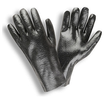 Cordova 5012R Black Single Dipped 12-inch PVC Gloves