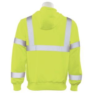 ERB Class 3 Hooded Pullover Sweatshirt Lime W376