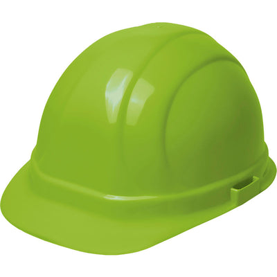 Omega 6PT Ratchet HI Viz Lime Hard Hat