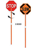 24'' Stop/Slow ABS Paddle, Hi-Intensity Reflective,  Long Paddle