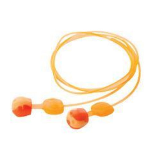 Honeywell Howard Leight- Trust Fit Pod Push-to-Fit Foam Corded Earplugs-