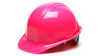 Pyramex Hi Vis Pink SL Series Cap Style Hard Hat, 4 Point Ratchet