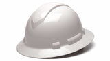 Pyramex Ridgeline Full Brim Hard Hat, White