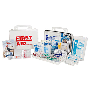 Hart Rinse Kit Hart Health 25 Person First Aid Kit- ANSI A- Poly Box | Clark Safety