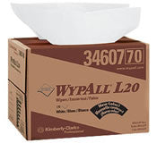 Wypall L20 Wipes, White, Brag Box