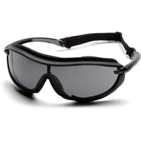 Pyramex XS3 Black Frame ,Grey Anti-Fog Lens
