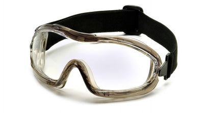Pyramex Low Profile Chemical Anti Fog Safety Goggles G704T