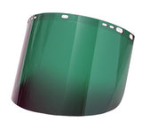 Pyramex Dark Green Tinted Polyethylene Face Shield