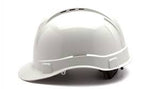 Pyramex Ridgeline Vented Hard Hat 4 Point Ratchet, 16/case