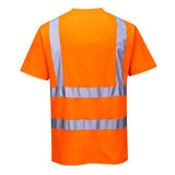 S170 CLASS 2 Short Sleeve T-Shirt Orange PW
