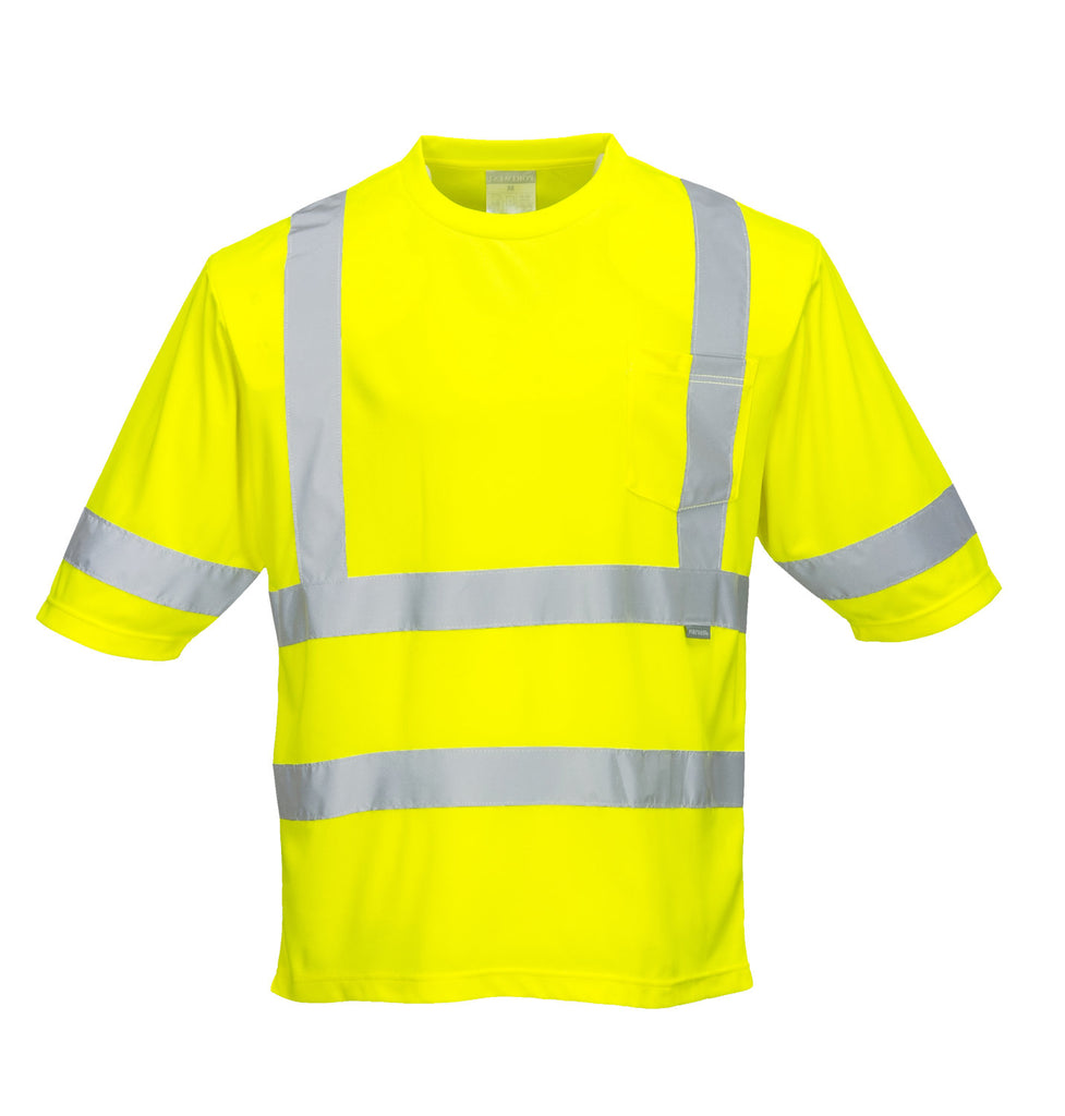 Portwest Dayton Class 3 T-Shirt Mesh Lime S393