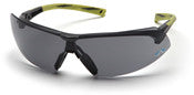 Pyramex ONIX Hi-Vis Green Fr./Gray Safety Glasses Dozen