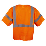 Cordova Class 3 Orange Mesh Vest w/zipper V3000
