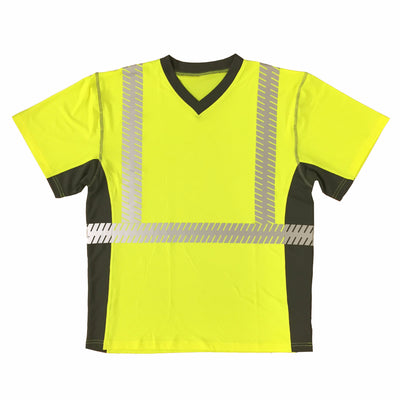 Cordova Class 2 Poly/Spandex T-Shirt Short Sleeve Lime