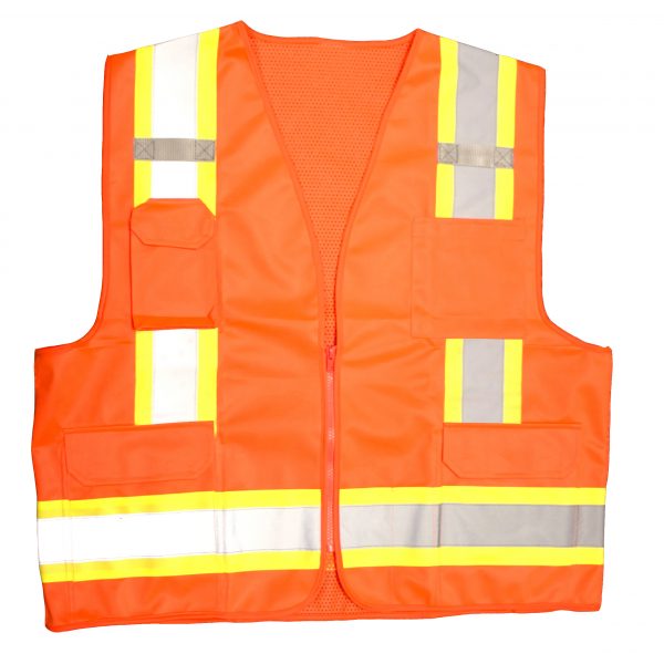 Cordova Safety Vest Type R Class 2 Orange Surveyors VS285