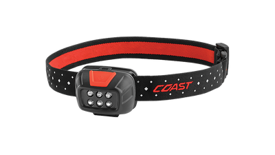 Coast FL30 Headlamp 240 Lumens W/Helmet Mount Kit