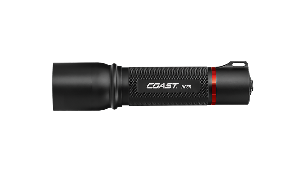 coast hp8r rechargeable flashlight kit Coast Pure Beam Rechargable Flashlight Kit HP8R