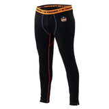 Ergodyne Thermal Base Layer Ripped Fit Black Core Work Wear Bottom