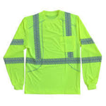 Cordova Hi-Vis Long Sleeve T-Shirt Class 3, Lime, V561