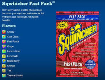 Sqwincher Fast Packs 50ea/Per bx