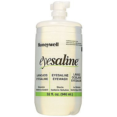 Honeywell Eyesaline Personal Eyewash, 32 oz. bottle
