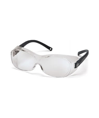 Pyramex OTS Black/Clear Safety Glasses