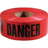 Danger Do Not Enter Tape 3'' x 1000