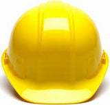 Pyramex Standard Cap Style Hard Hat 4 Point Ratchet Suspension