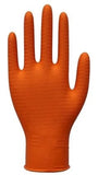 CASE of Cordova Nitri-Cor Z-Tread Orange Disposable Nitrile Gloves 4093 ONLINE